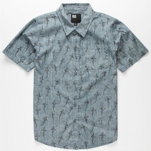 Boy’s RSQ Sharker Boys Shirt size:L
